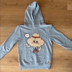 Kids Toca Boca Life Blue Graphic Hoodie